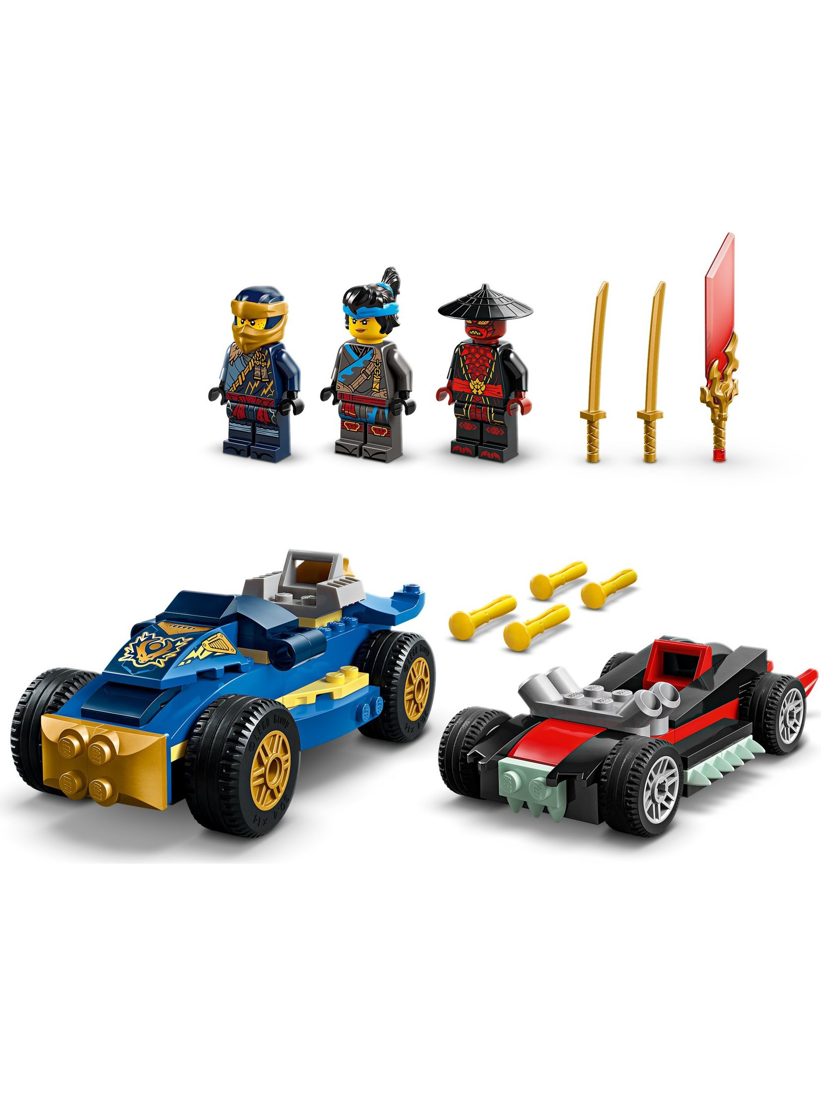 Конструктор LEGO NINJAGO Роуг против Дрикс 111 дет. - фото 3