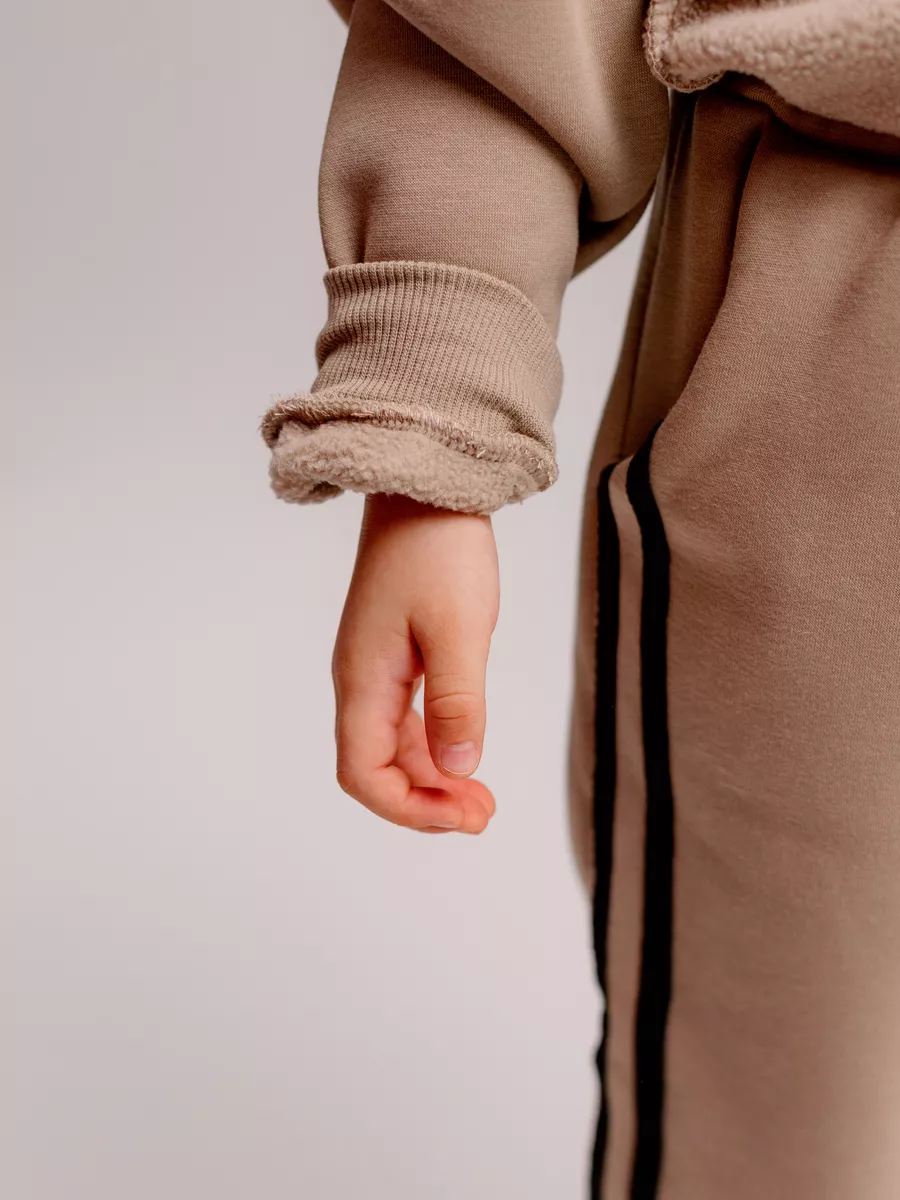 Спортивный костюм BabyDreams KS10/бежевый костюм спортивный - фото 4