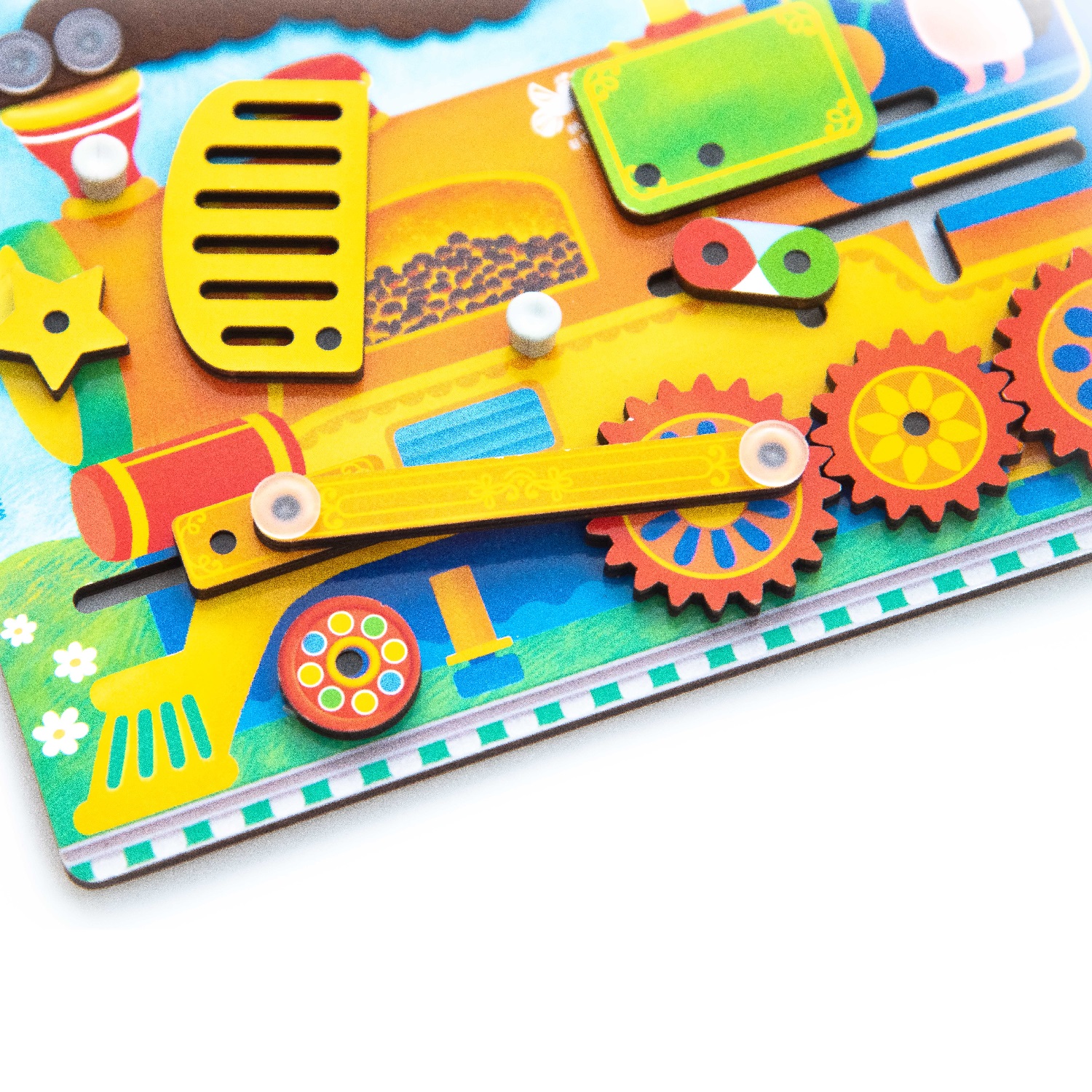 Игрушка Мастер игрушек бизиборд Паровозик - фото 2