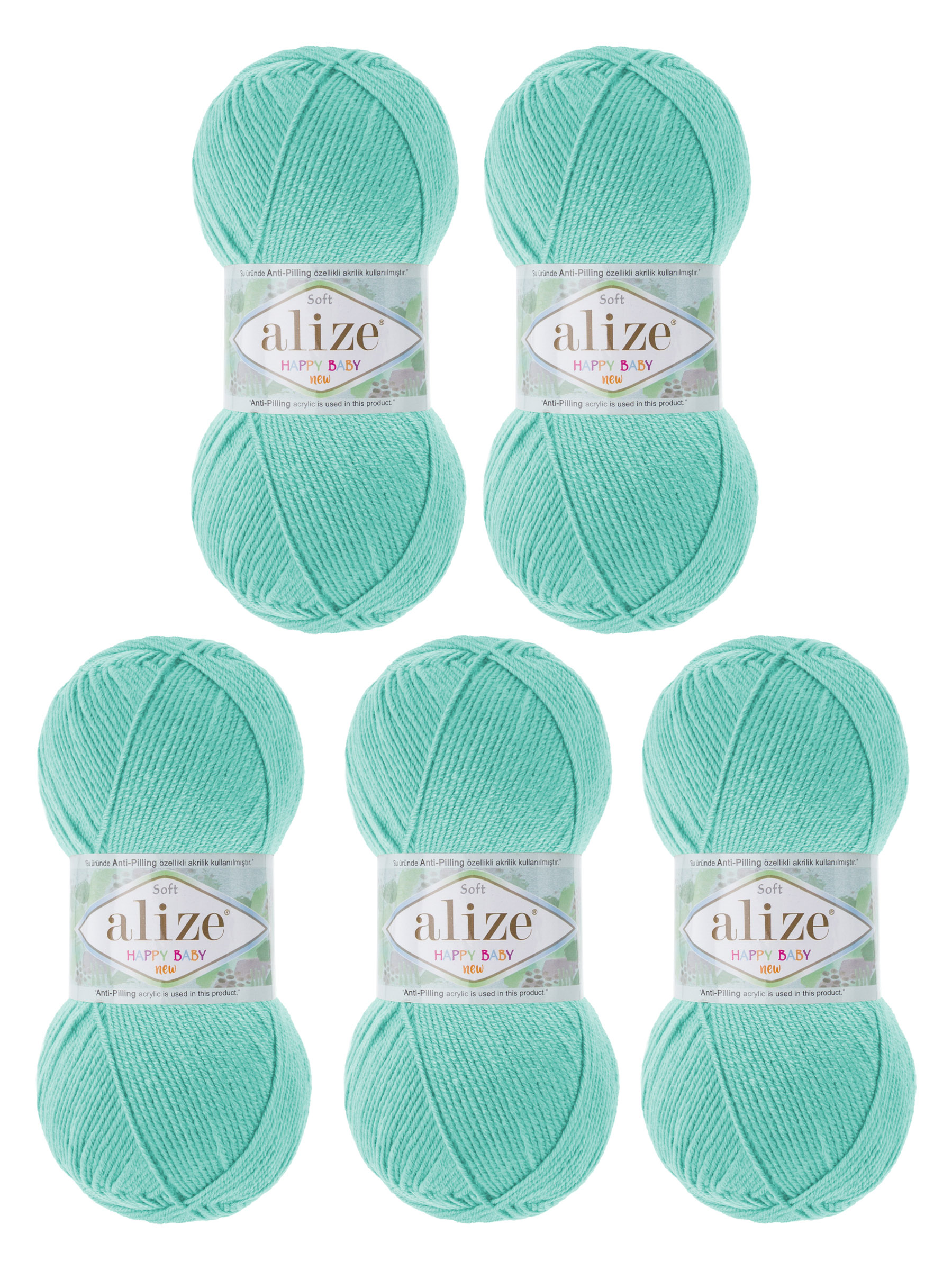 Пряжа для вязания Детская Alize 100г 320м 5шт - фото 6