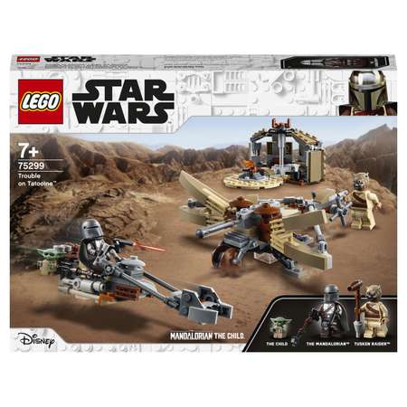 Конструктор LEGO Star Wars Испытание на Татуине блочный