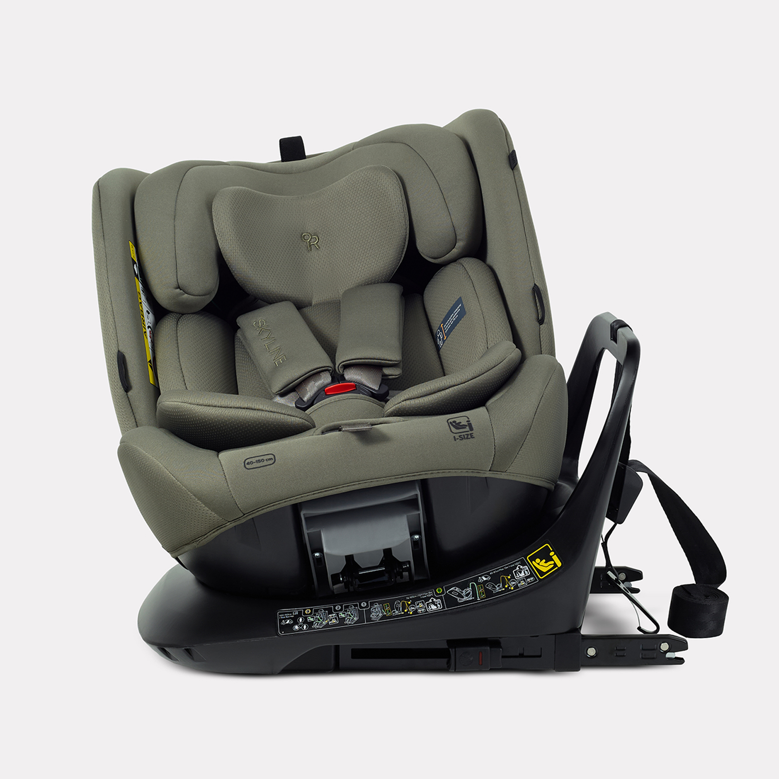 Автокресло Rant Skyline isofix Isofix 0+/1/2/3 (0-36 кг) зеленый - фото 5