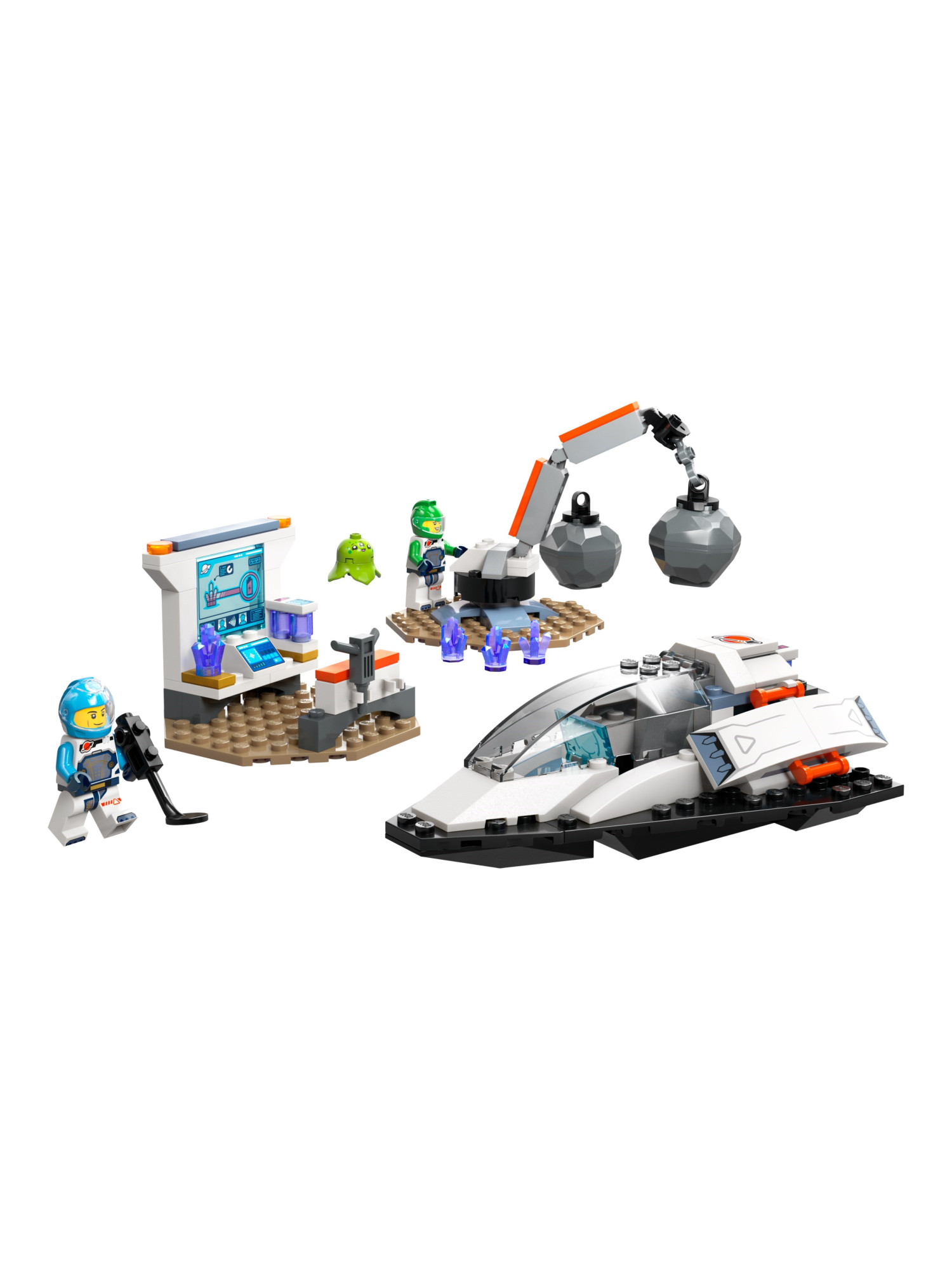 Конструктор LEGO City Spaceship Asteroid Discovery 126 дет. - фото 9