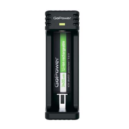 Зарядное устройство GoPower LiCharger 2 Ni-MH/Ni-Cd/Li-ion/IMR 1 слот