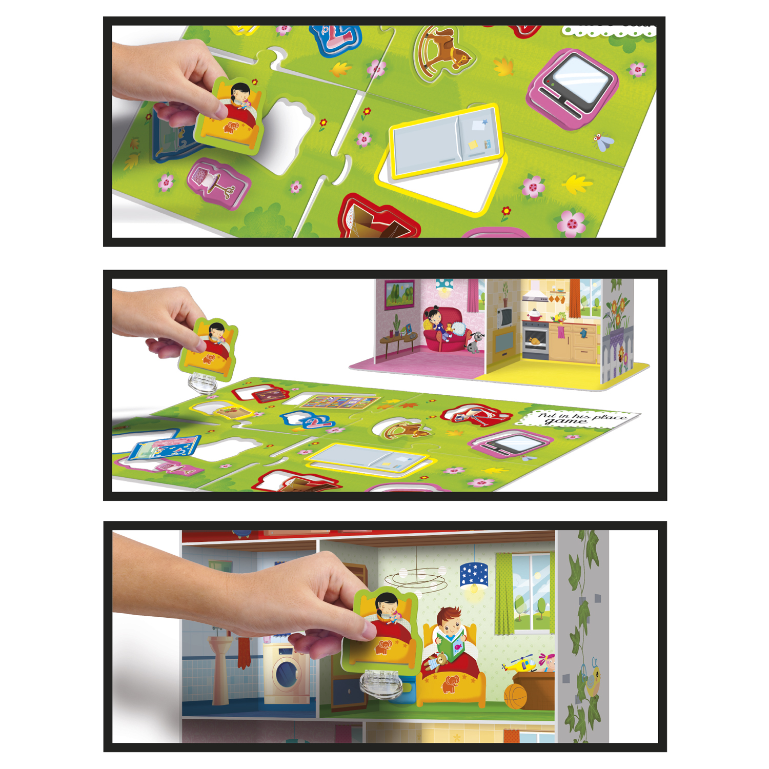 Настольная игра LISCIANI Мой Дом Montessori - фото 3