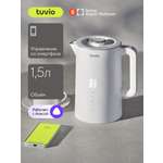 Умный чайник Tuvio TKP0917S белый с двойными стенками