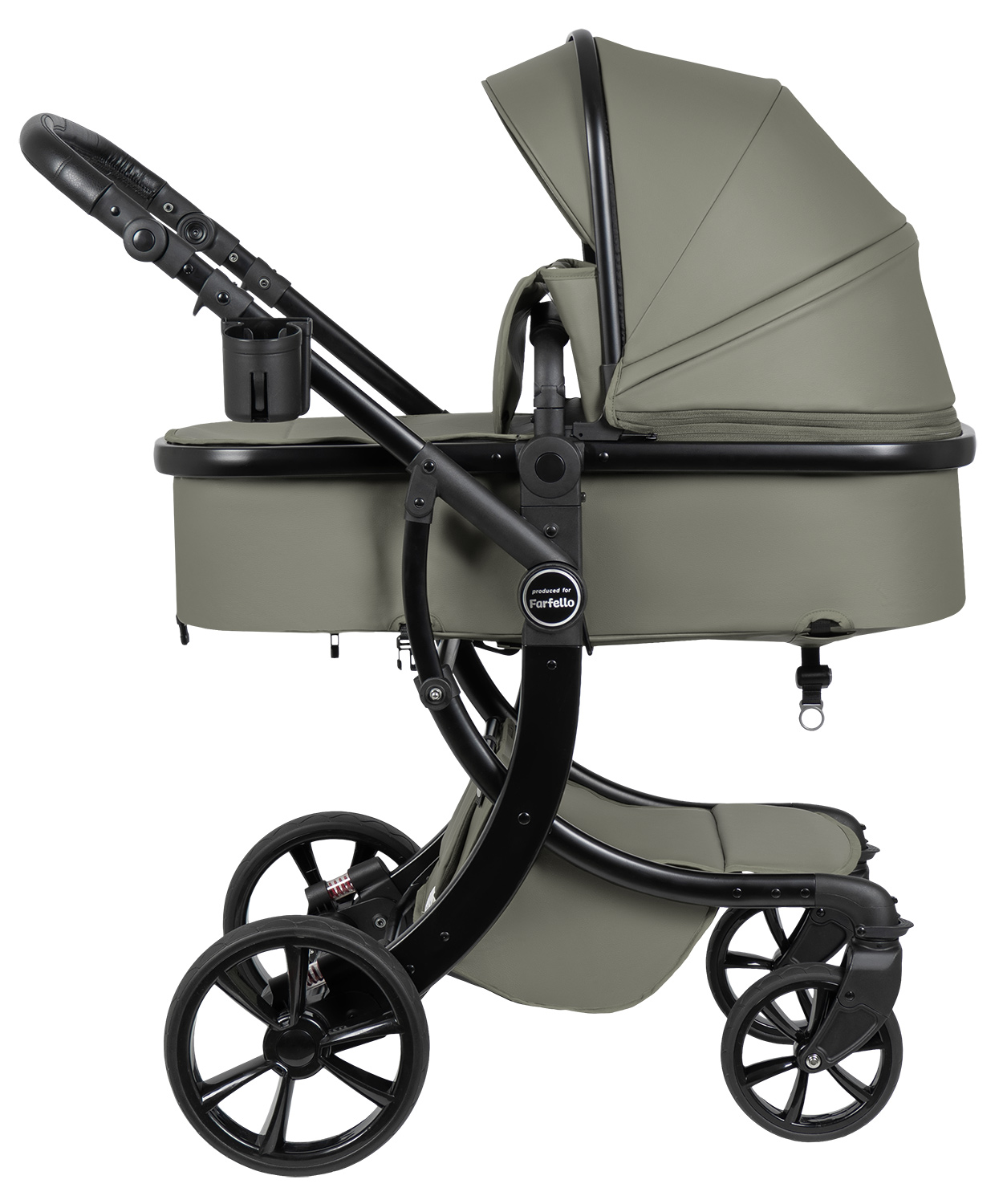 Коляска трансформер Aimile Adventurer хаки - фото 24