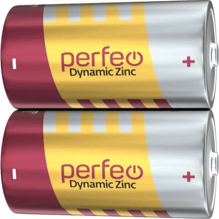 Батарейки Perfeo Dynamic Zinc цинковые R14 2SH