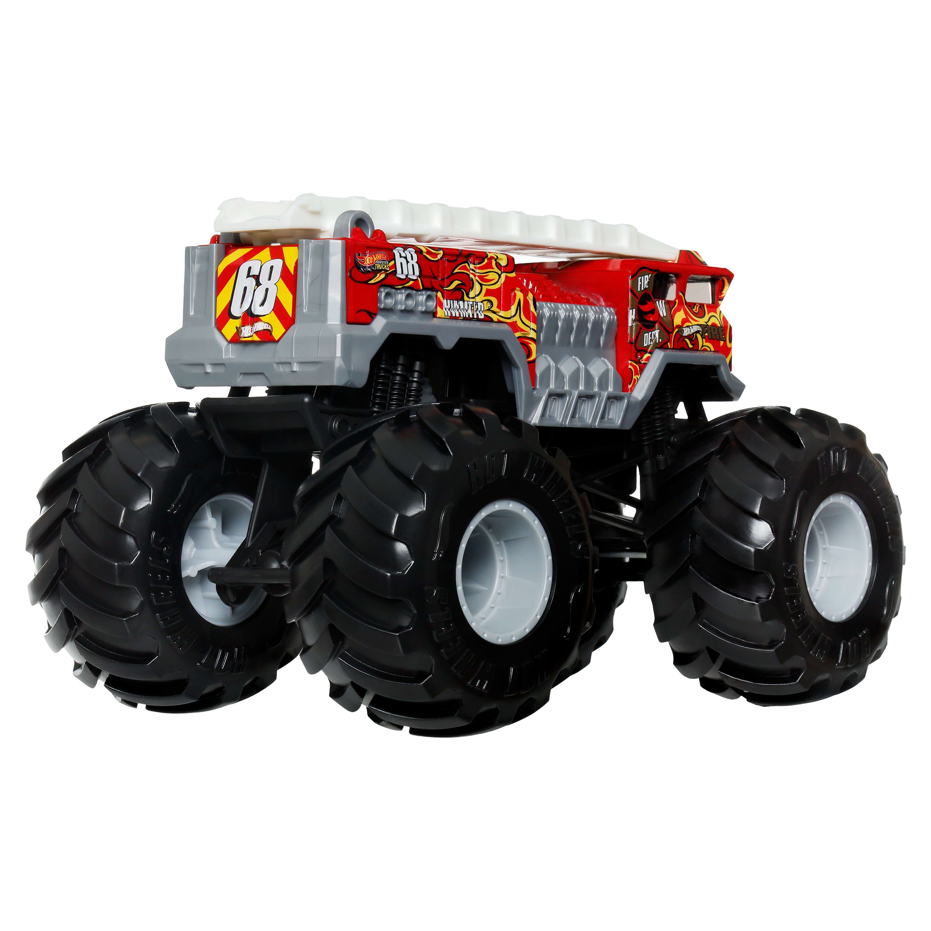 Монстр-трак Hot Wheels 5 Alarm 1:24 FYJ83/JCC95 - фото 2