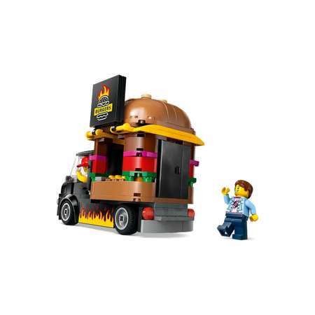 Конструктор LEGO City Бургер Трак блочный