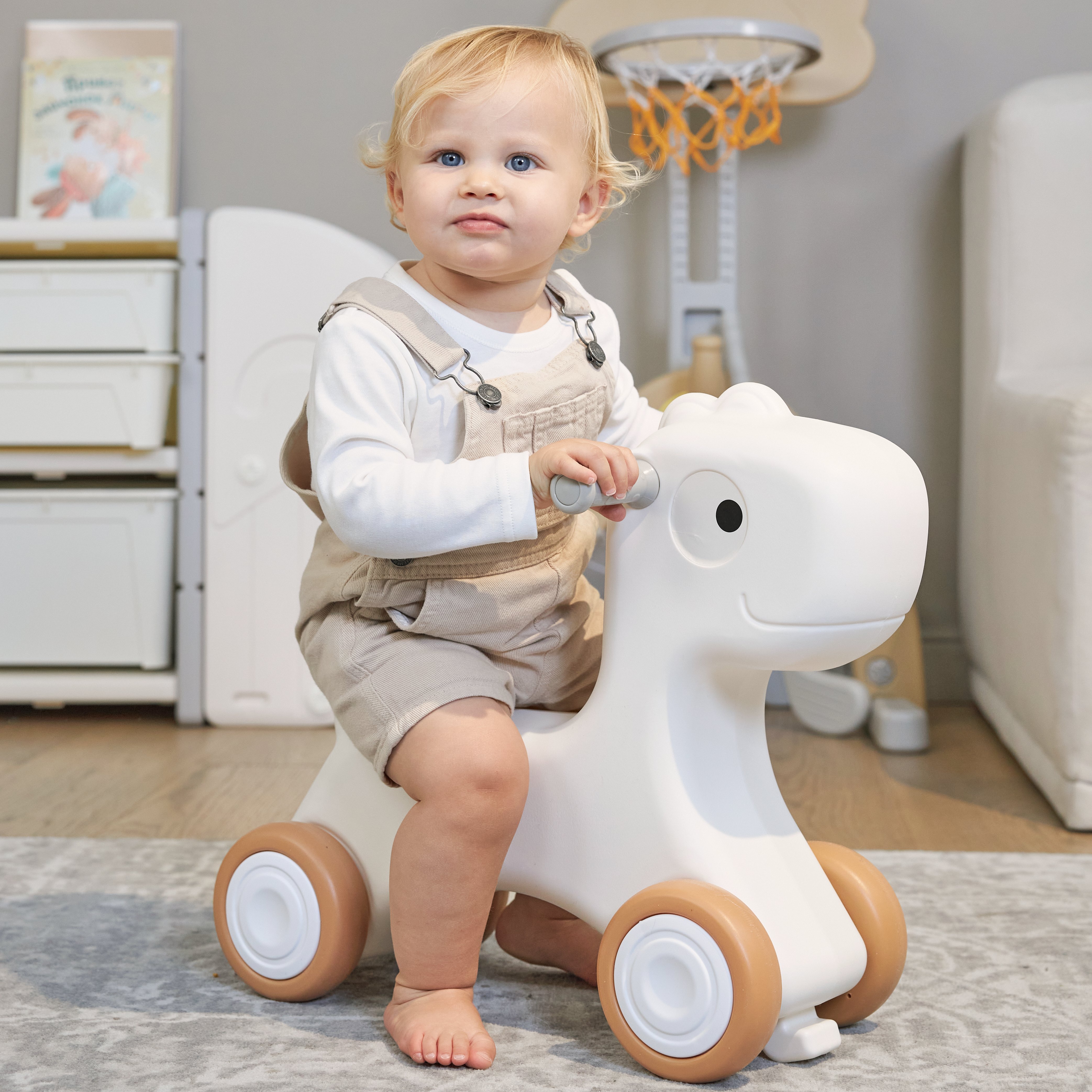 Качалка UNIX Kids Camel бежевый - фото 9