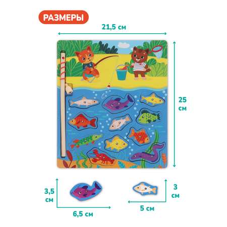 Игрушка Mapacha рыбалка Котики