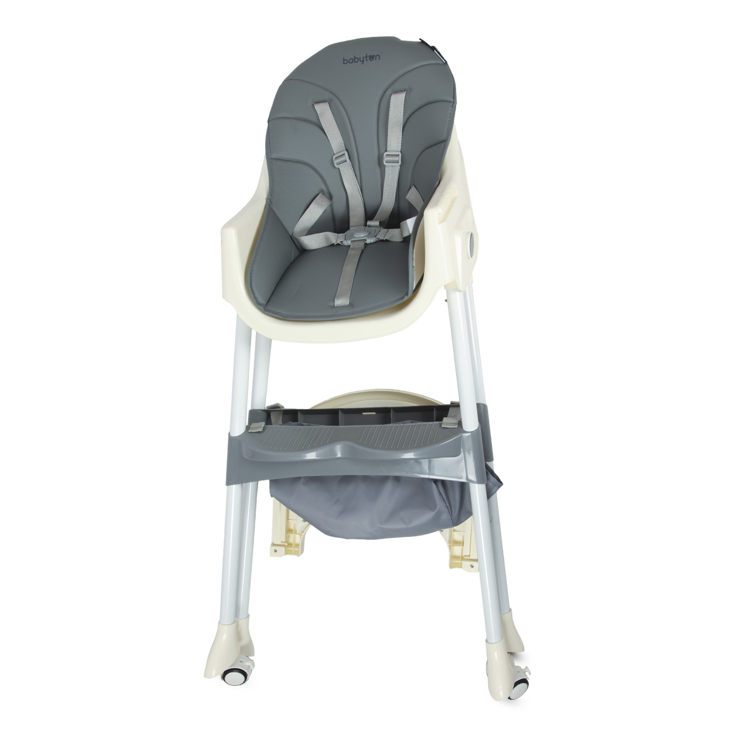 Стульчик для кормления Babyton Bueno Grey трансформер - фото 12