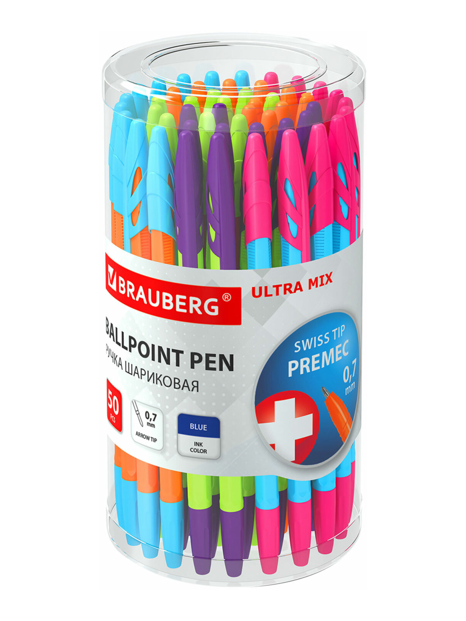 Ручка шариковая Brauberg 50 шт. - фото 15