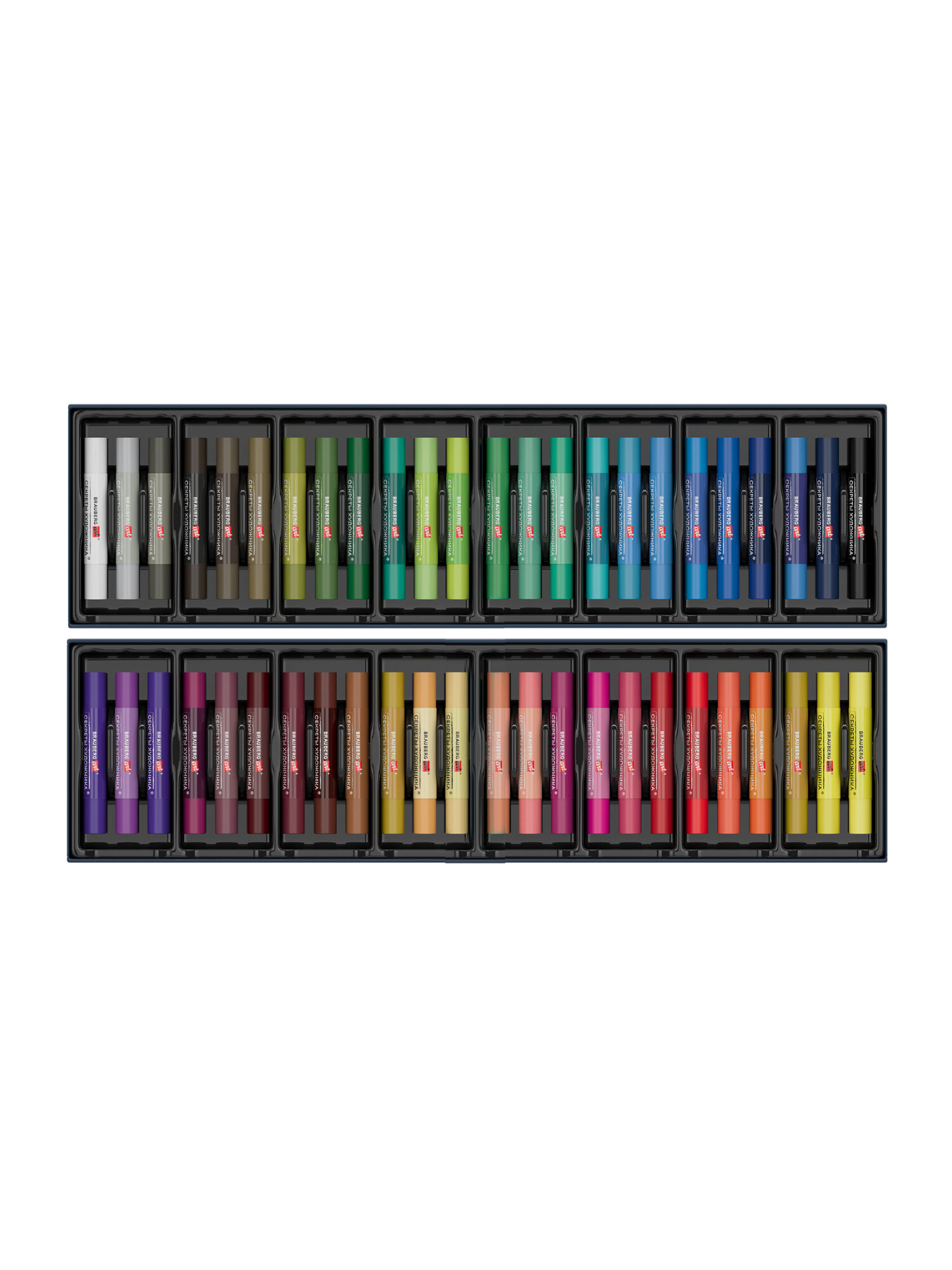 Пастель масляная Brauberg 48 шт. - фото 3