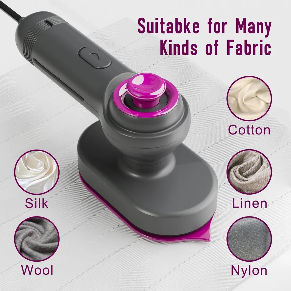 Отпариватель для одежды ручной 23 Вт CASTLELADY Мини портативный утюг дорожный - фото 14