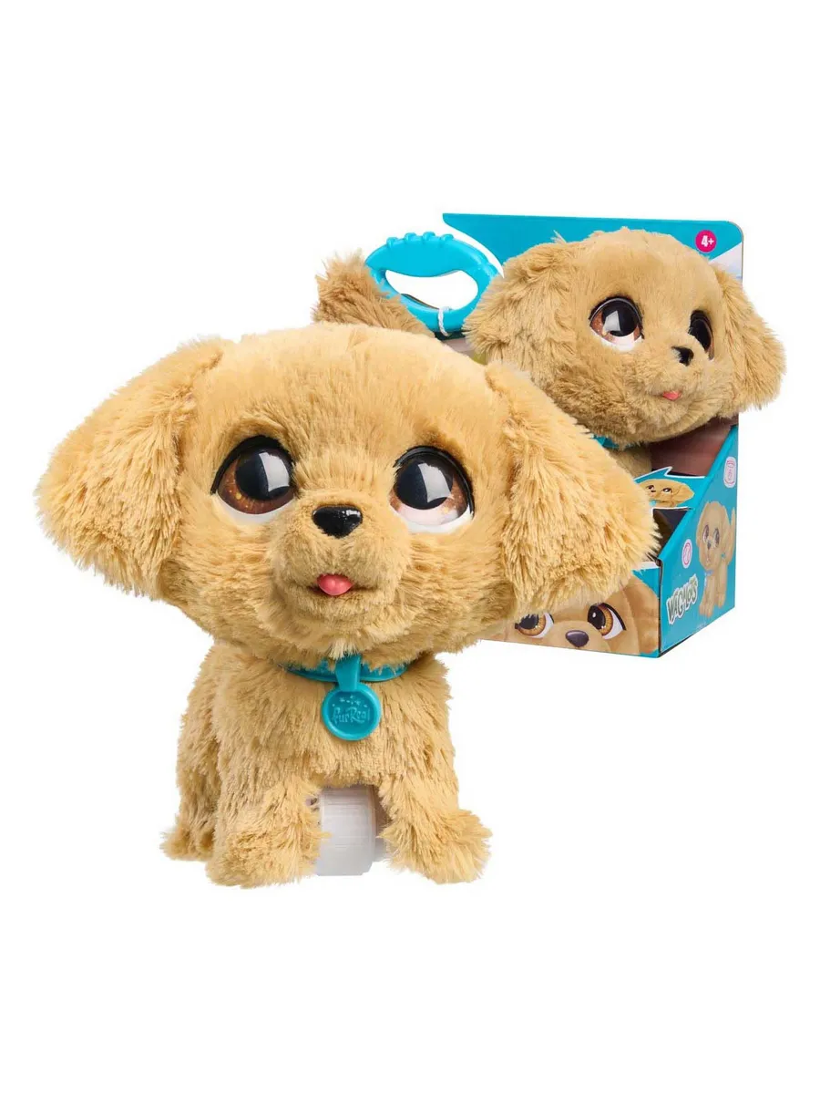 Мягкая игрушка FurReal Friends Wag-a-lots Золотистый ретривер - фото 1