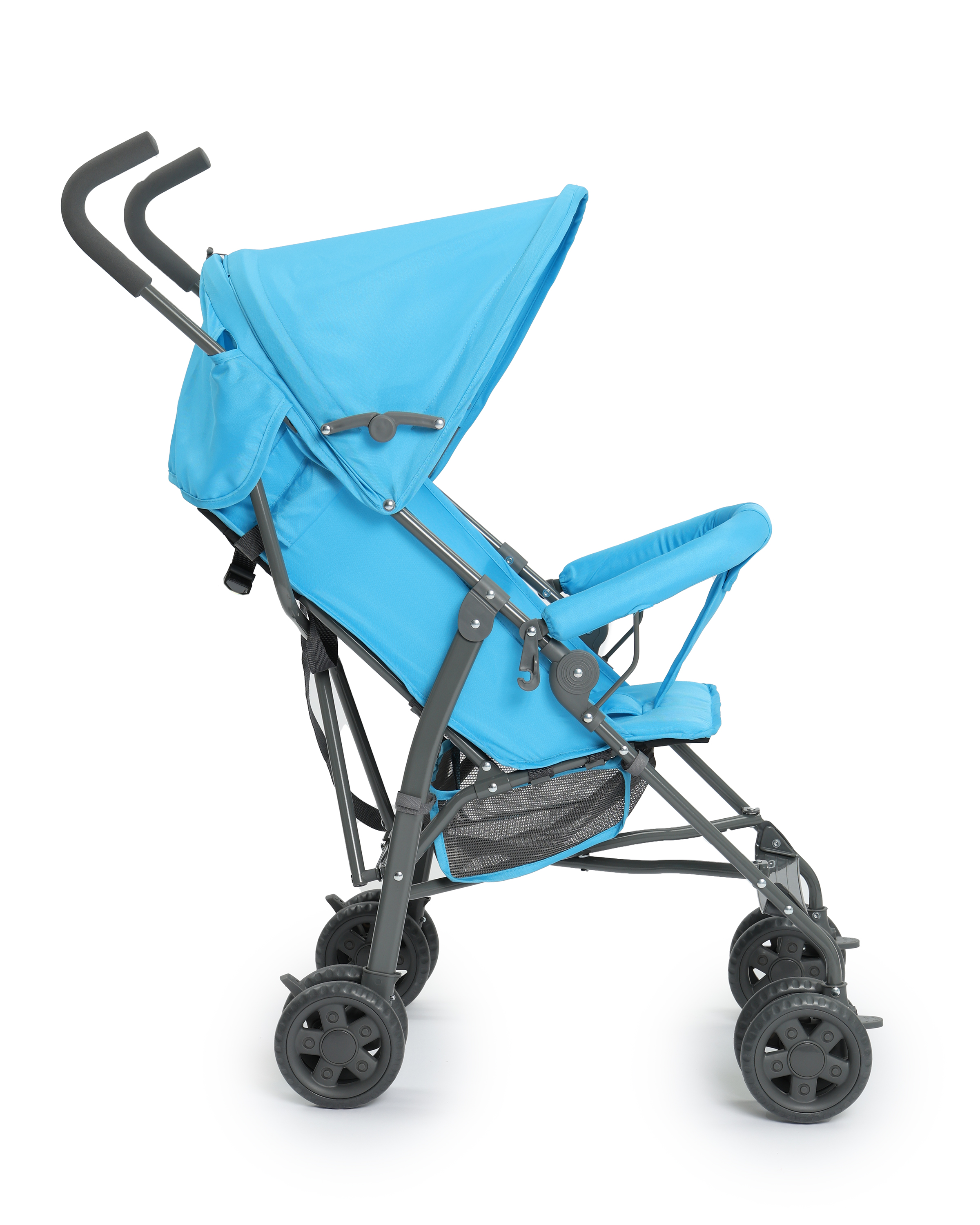 Коляска прогулочная BabyGo Mirage синий - фото 4