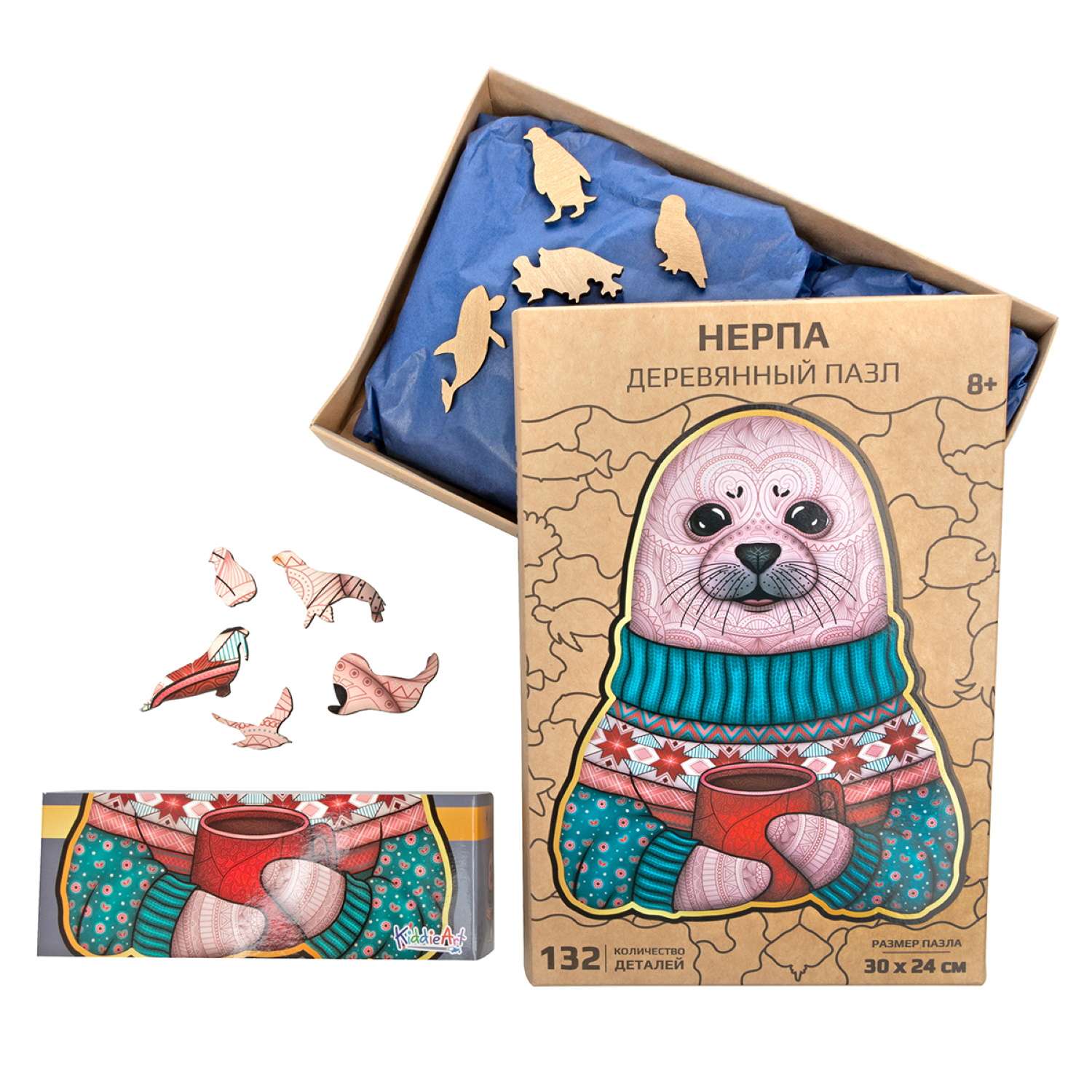 Пазл KiddieArt деревянный - фото 6