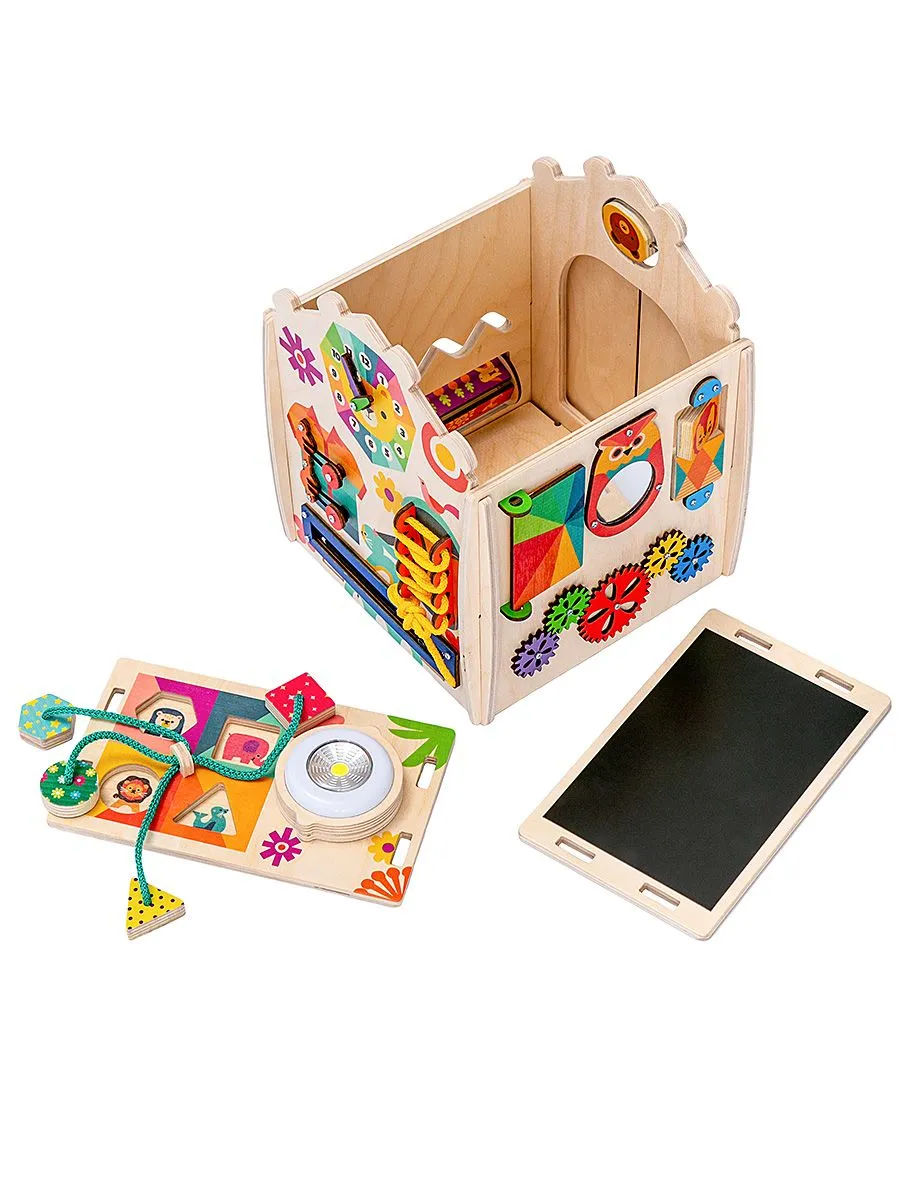 Игрушка Mag Wood бизиборд Лёвка - фото 9