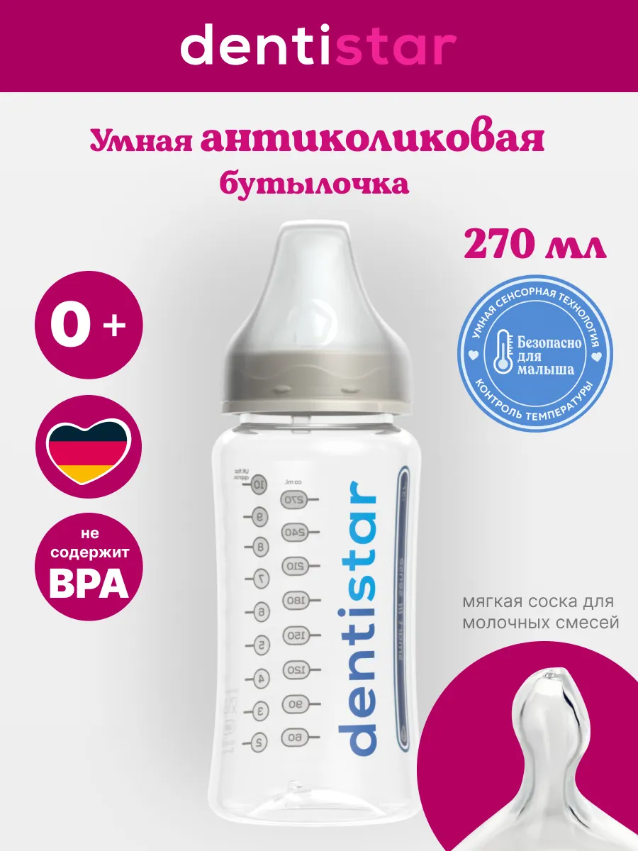 Бутылочка dentistar 270 мл - фото 1