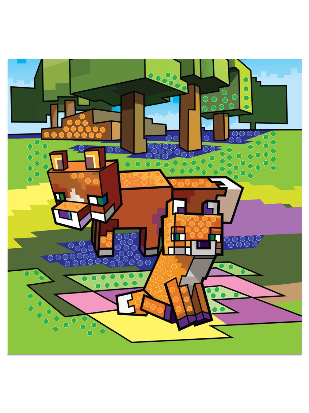 Алмазная мозаика Minecraft - фото 3