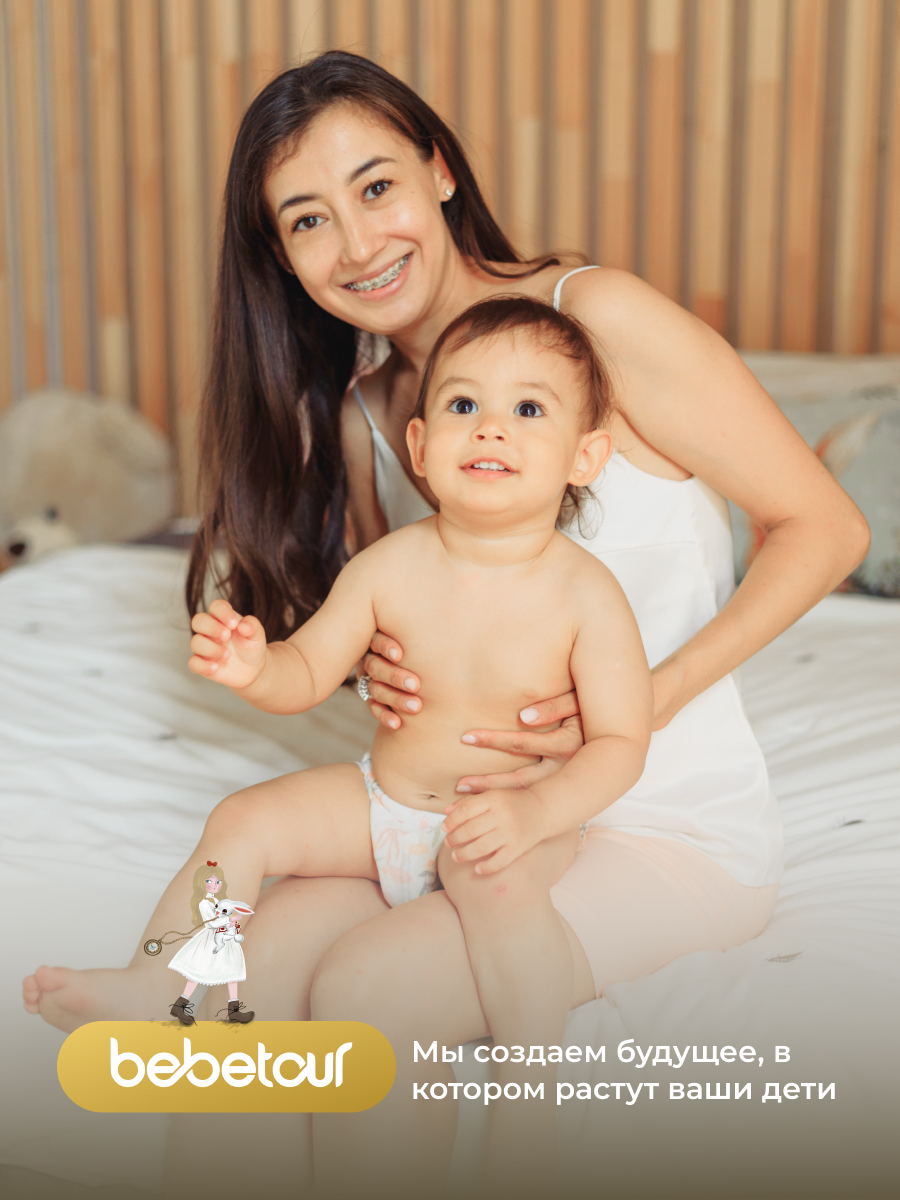 Трусики Bebetour ультратонкие XXXL (17+ кг) 30 шт. - фото 15