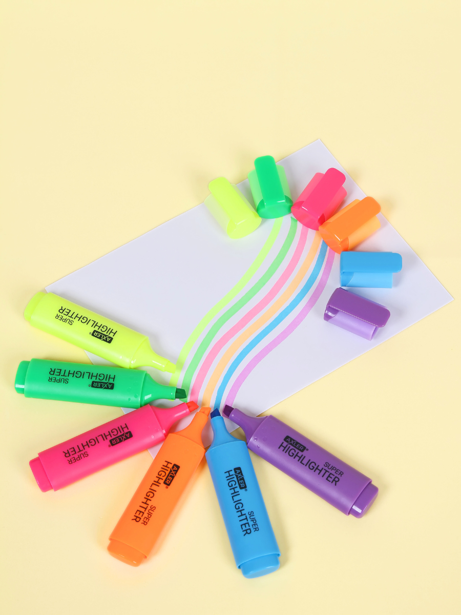 Текстовыделители AXLER 6 шт. - фото 7