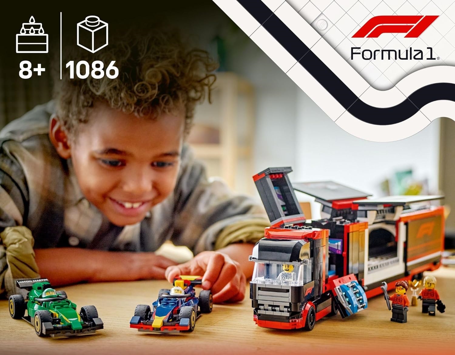 Конструктор LEGO City Грузовик с автомобилями - фото 5