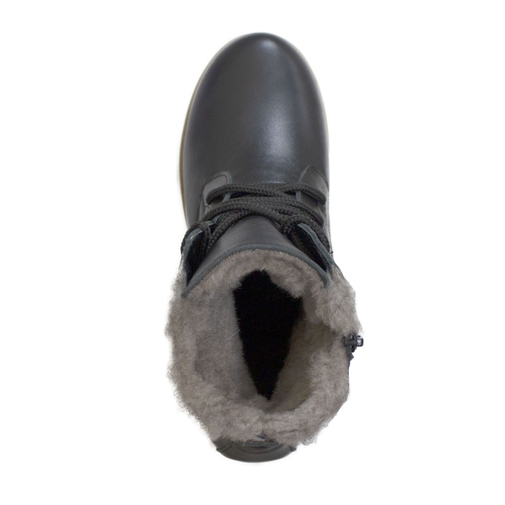 Ботинки Europen 1591Ш-СВ EUROPEN Ботинки для девочки,черный кожа - фото 3