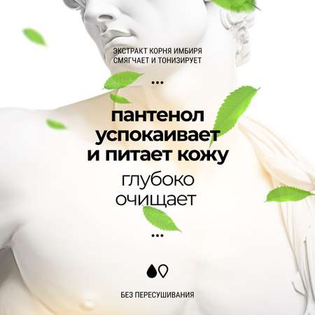 Гель Roslin Ocean, освежающий, мужской 300 мл 1 шт.