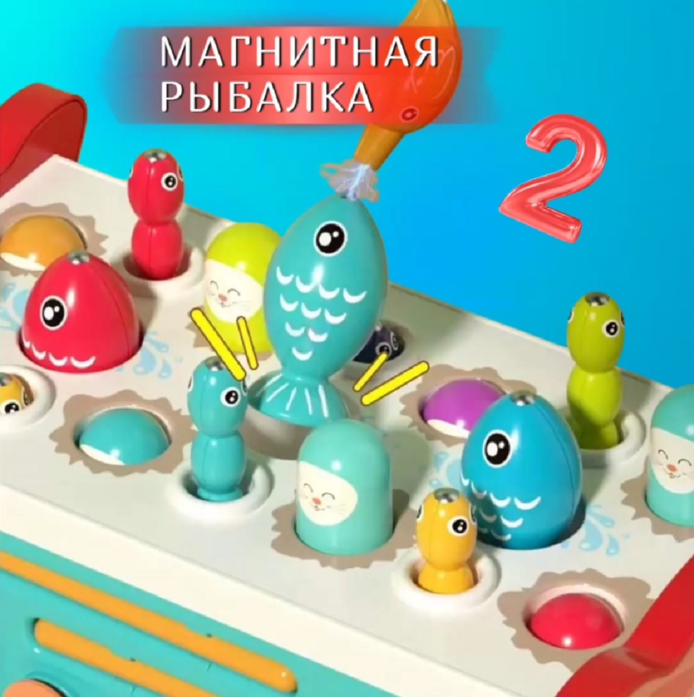 Игрушка ТОТОША бизиборд Развивающий сортер Сова 8в1 - фото 3