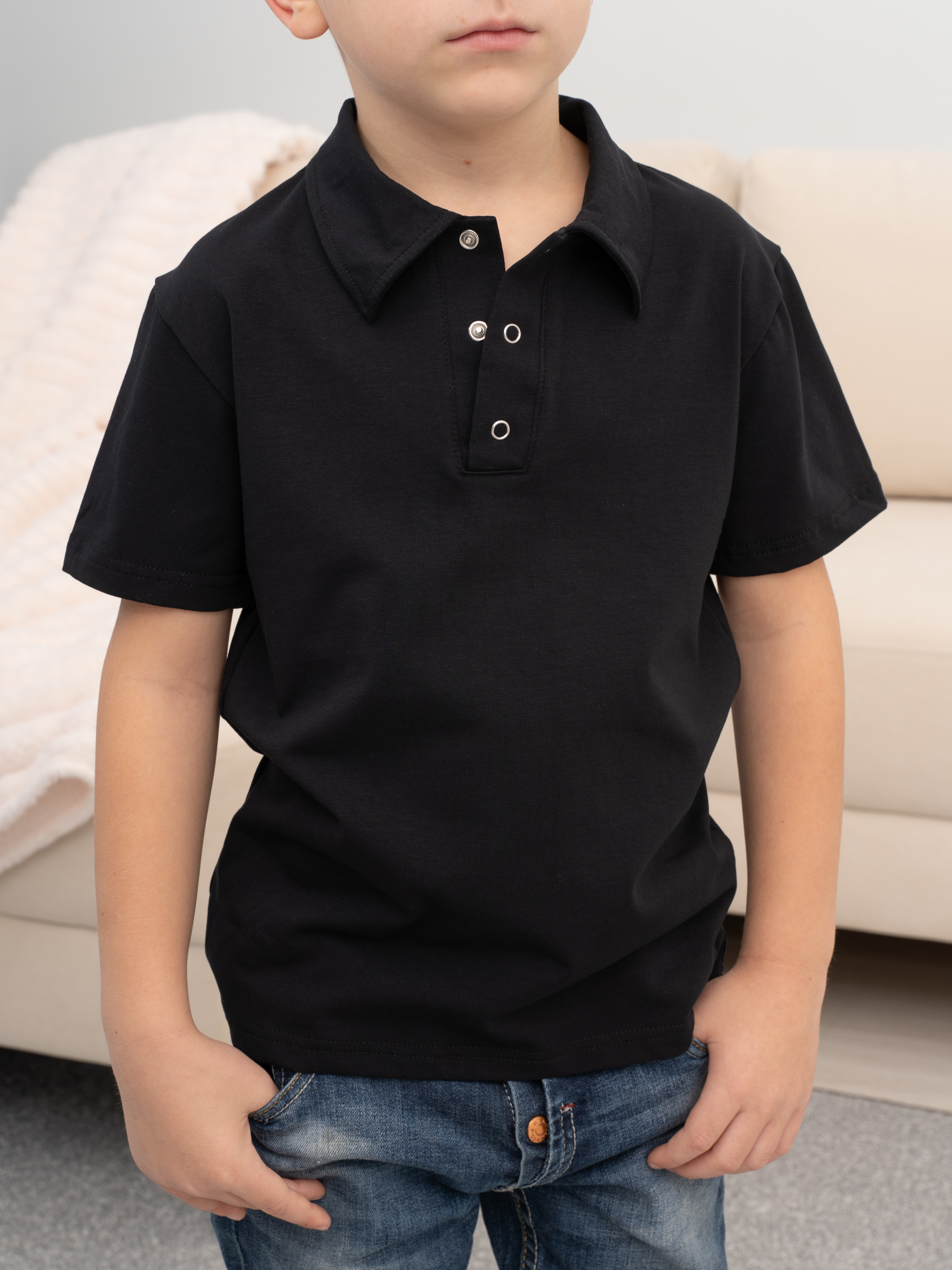 Поло Утенок 659 черный - фото 14