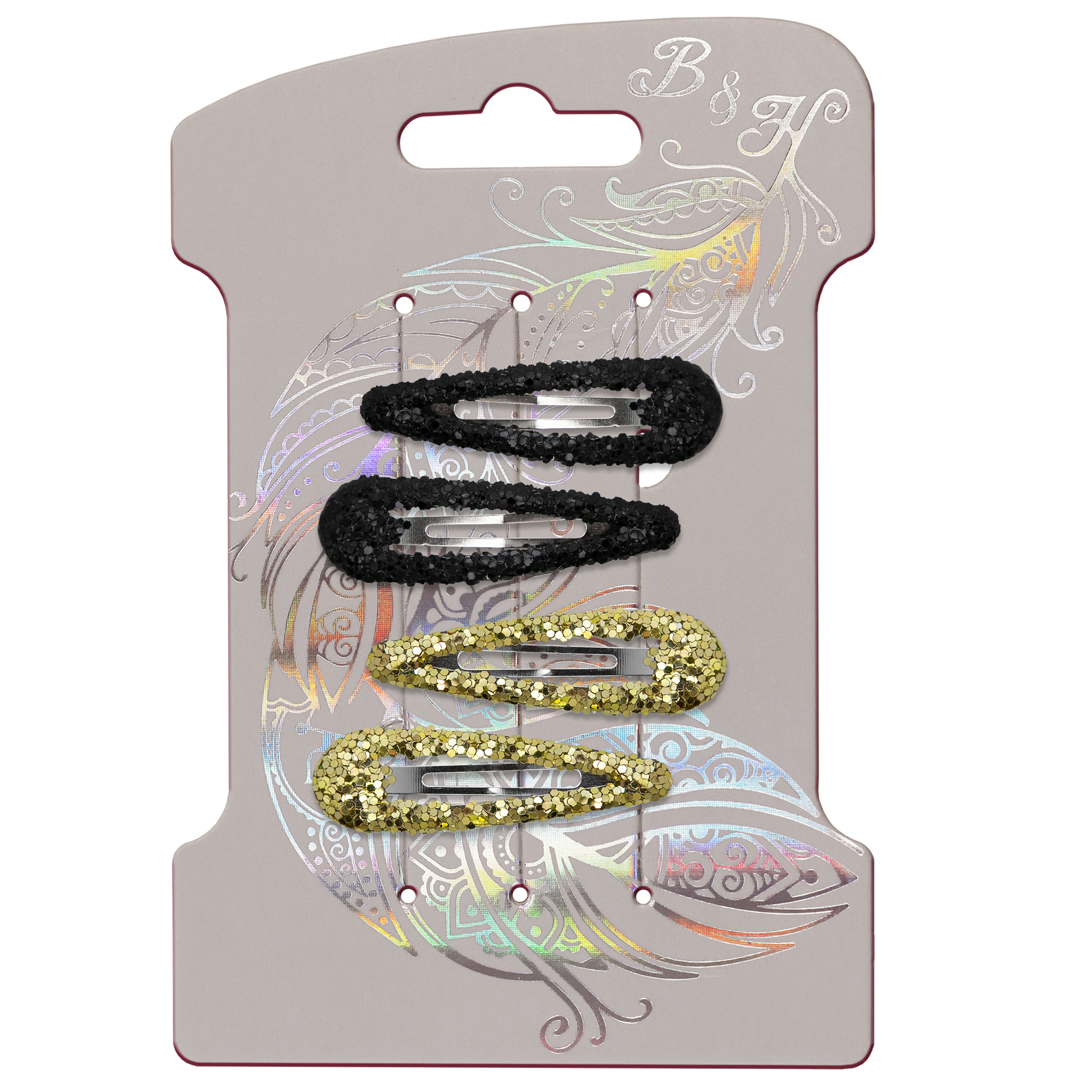 Заколка B and H 4 шт. - фото 2