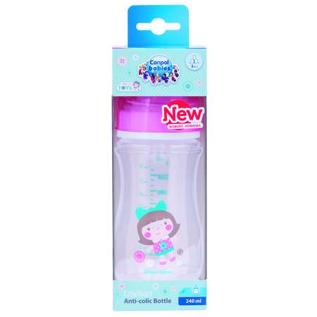 Бутылочка Canpol Babies 240 мл в ассортименте