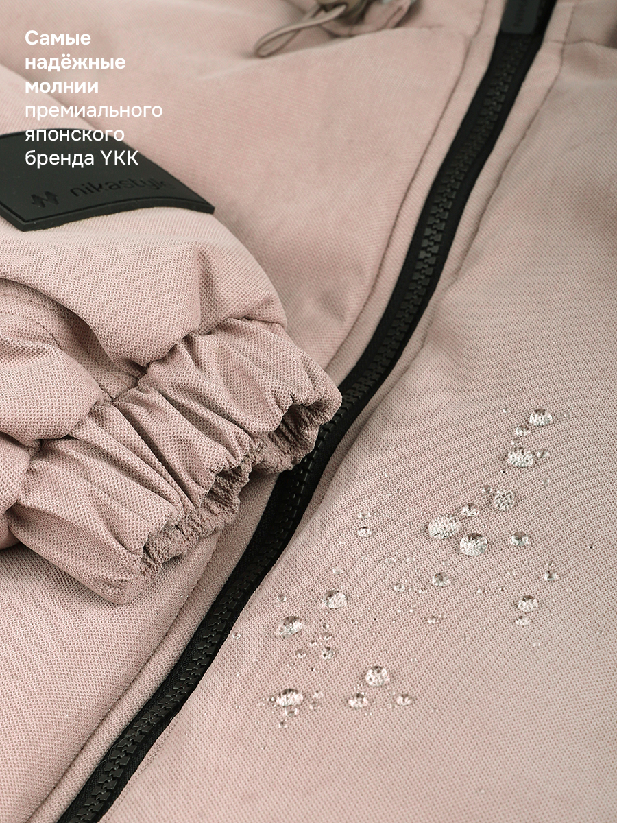 Куртка NIKASTYLE п4м7026 сухая роза - фото 10