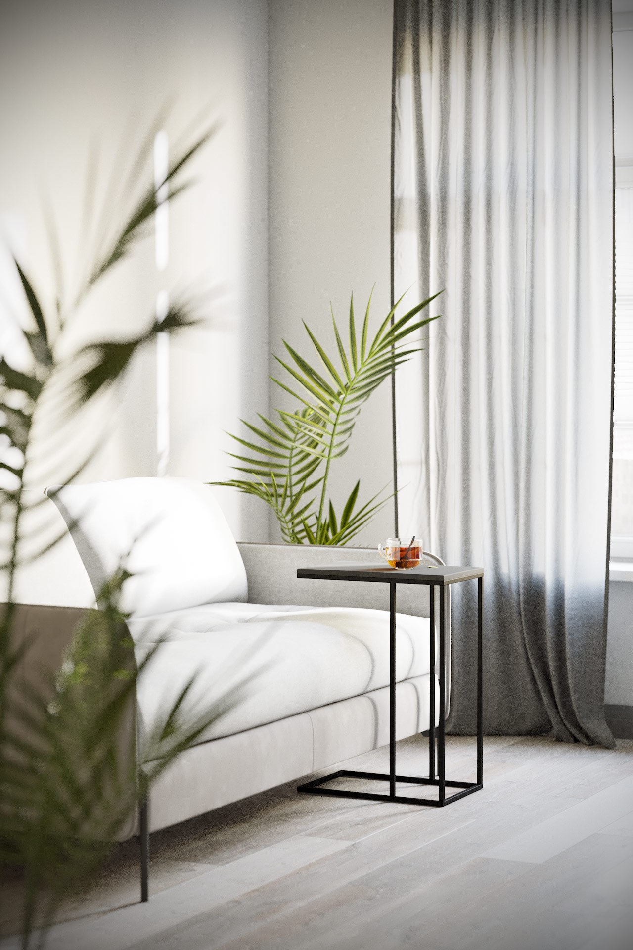 Стол придиванный КАЛИФОРНИЯ МЕБЕЛЬ Агами графит - фото 4