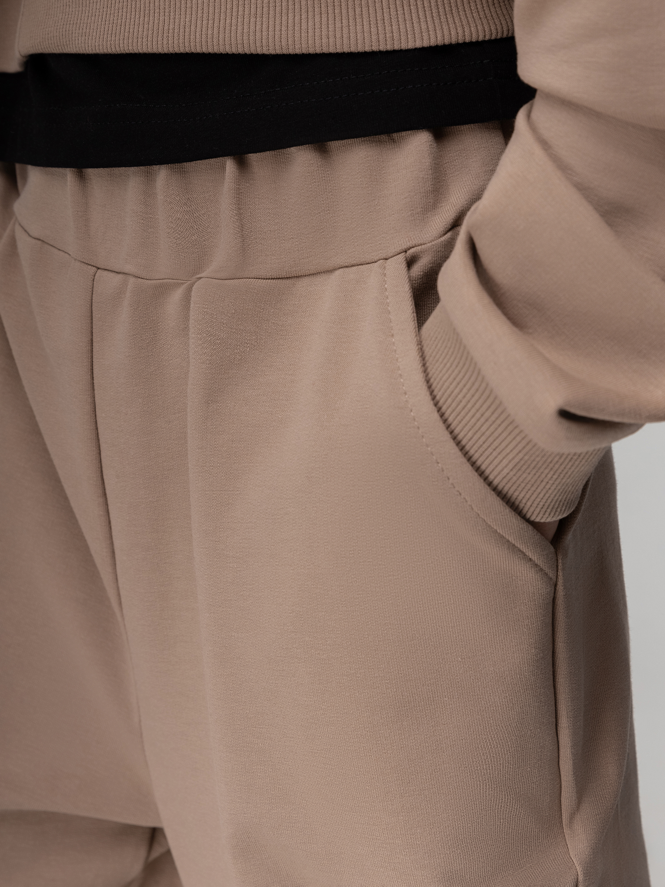 Толстовка и брюки Bodo 46-154MU_бежевый - фото 10