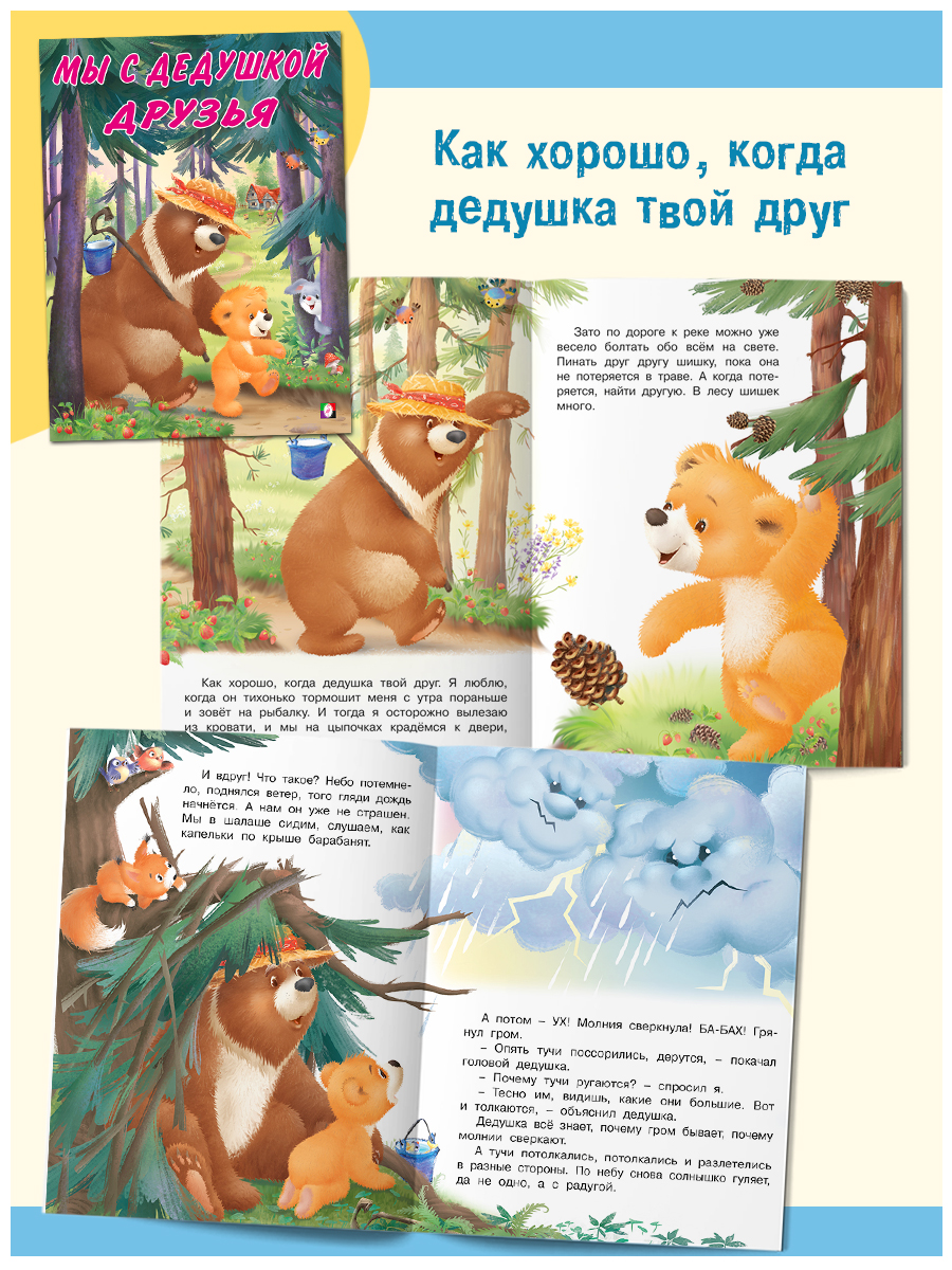 Книги Фламинго Мишка и его семья Сказки Трогательные истории Т. Коваль для детей и малышей 4 книги - фото 10