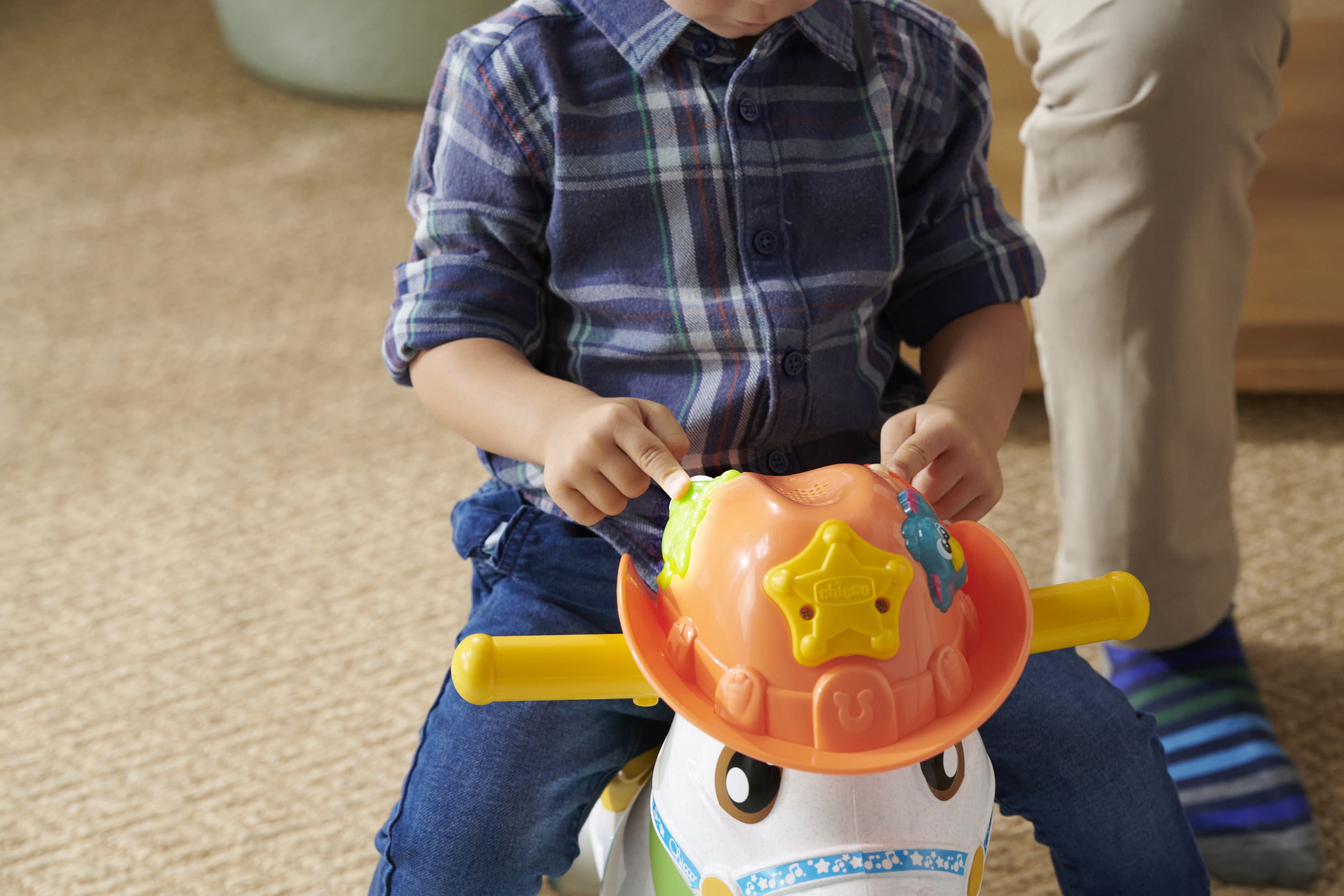 Игрушка-каталка Chicco говорящая «Лошадка Baby Rodeo» 12м+ - фото 18