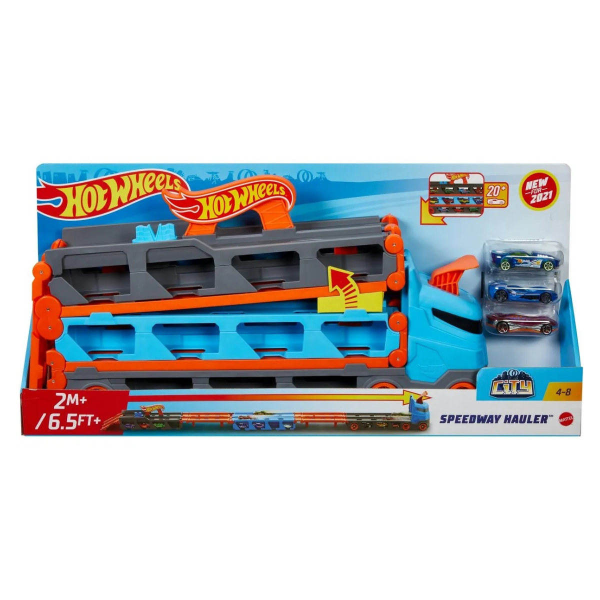 Игровой набор Hot Wheels 1:64 GVG37 - фото 4