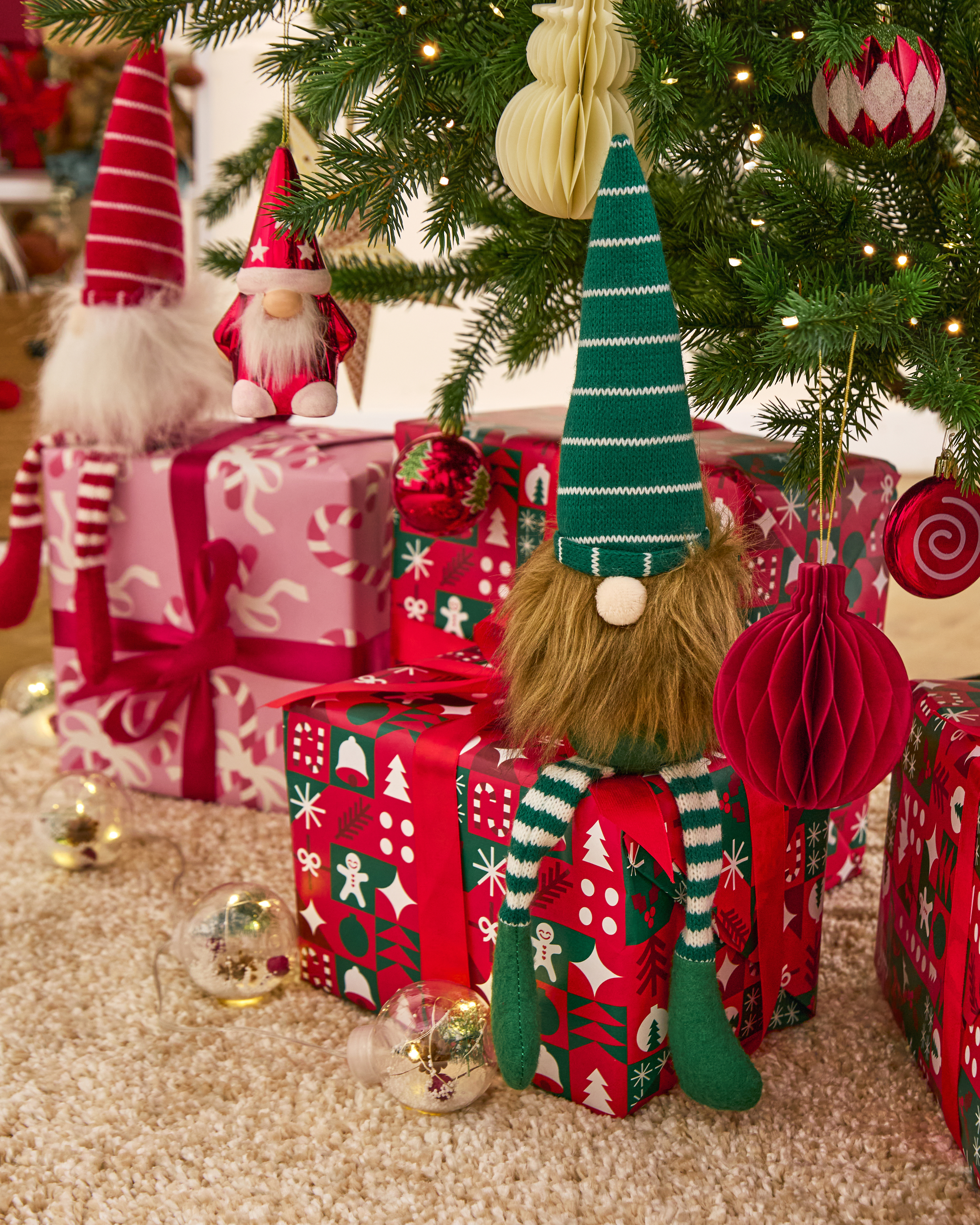 Новогодняя фигурка FUTURINO Home Зелёный гном W25FH5HT360ha4400 - фото 5