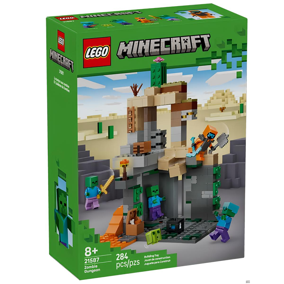 Конструктор LEGO Minecraft 21587 Подземелье зомби - фото 1