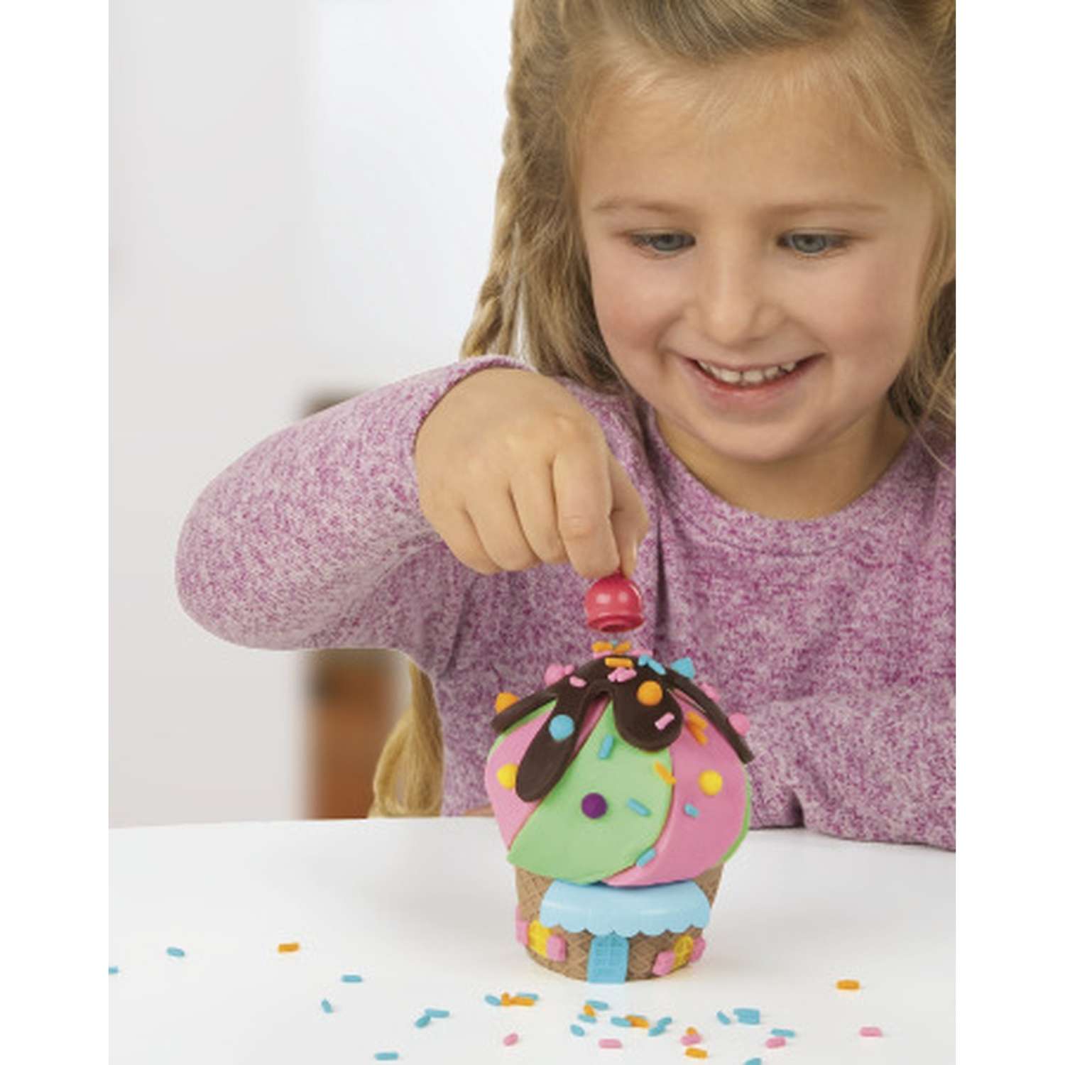 Пластилин Play-Doh Кафе-мороженое - фото 6