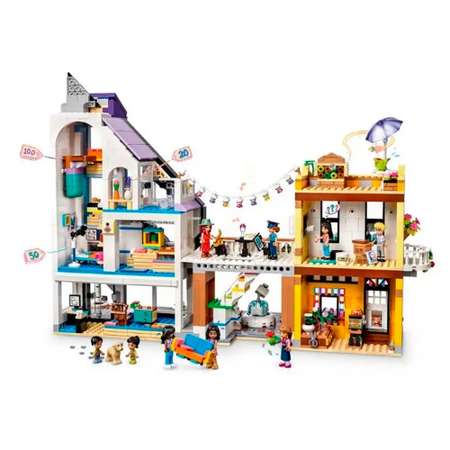 Конструктор LEGO Friends Магазины цветов и дизайна блочный