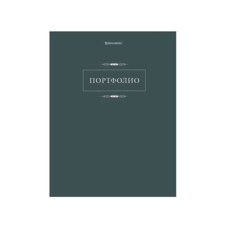 Портфолио школьника Brauberg папка А4 на кольцах 20 файлов для девочки и мальчика