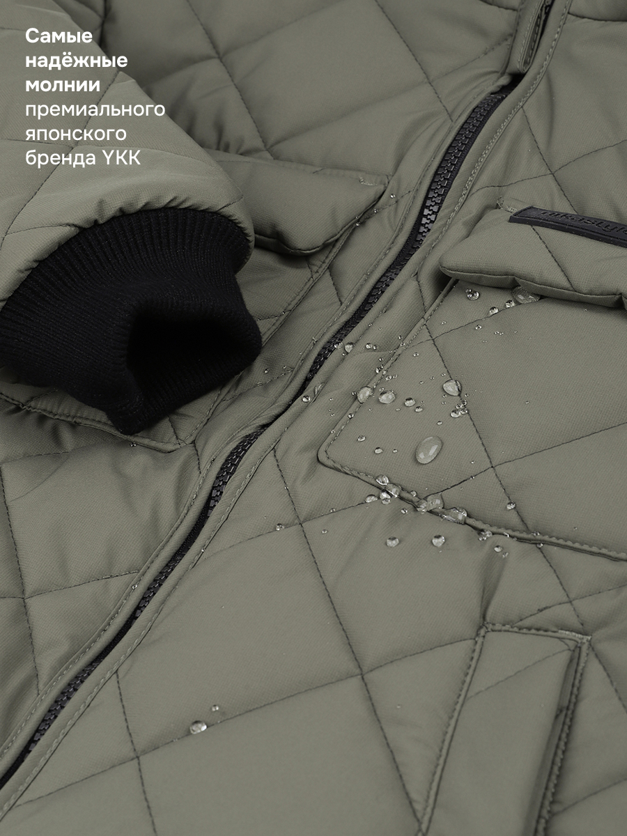 Куртка NIKASTYLE 4м4726 хаки - фото 6