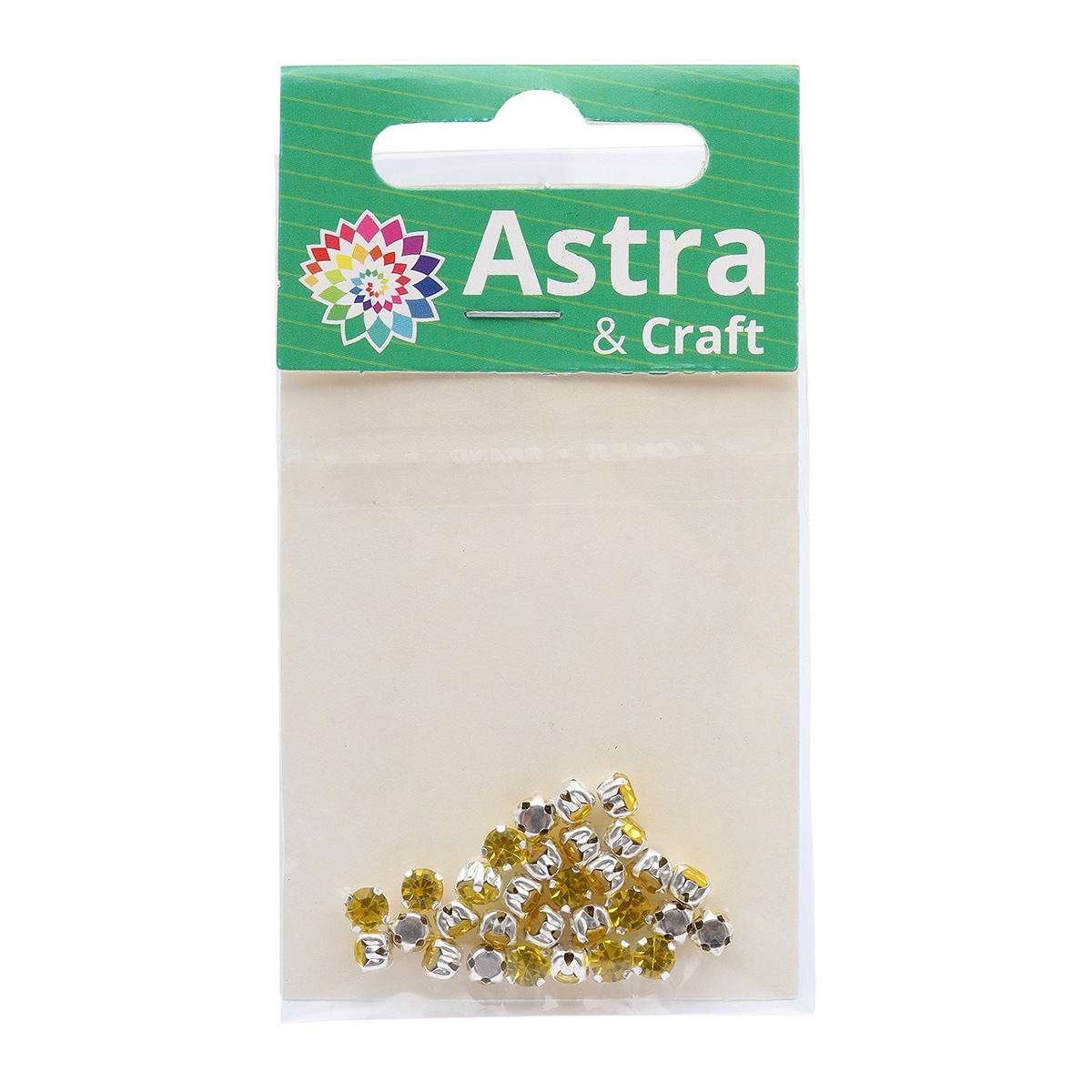 Набор для творчества Astra Craft аппликация Стразы в цапах 4 мм 30 шт - фото 4