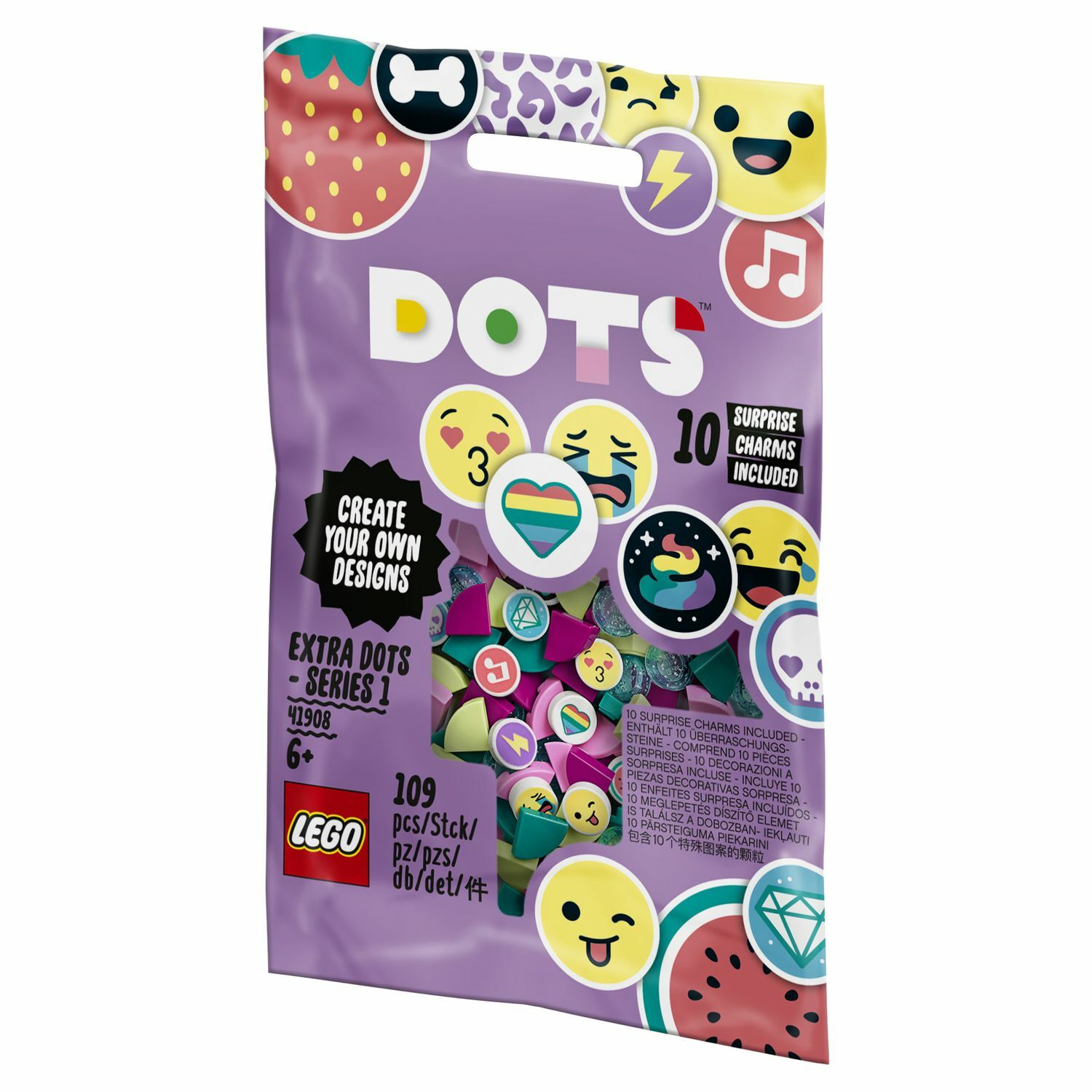 Конструктор LEGO DOTS Дополнительные элементы 109 дет. - фото 3