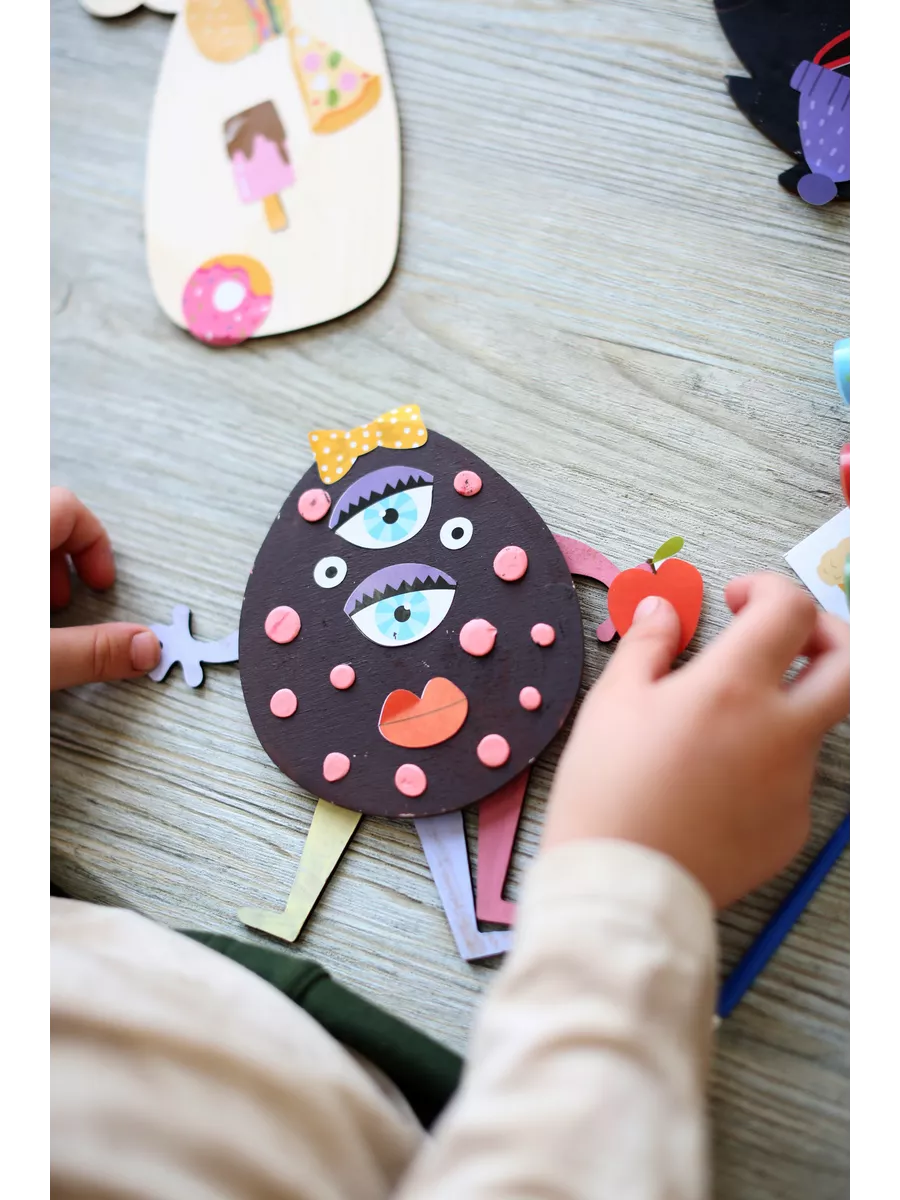 Набор для творчества HappyLine аппликация поделки своими руками - фото 6